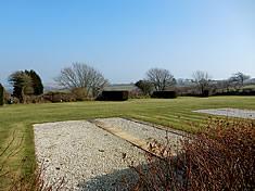 Generous pitches at Looe Country Park