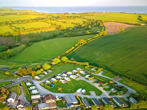 Aerial view of the Looe Country Park