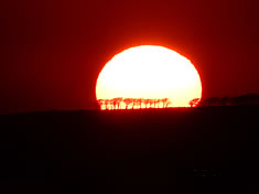 Sunset at Looe Country Park