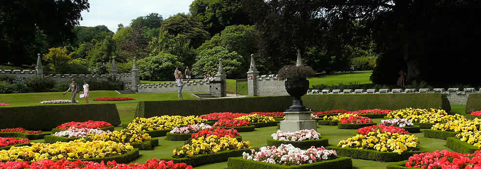 The wonderful gardens at Lanhydrock