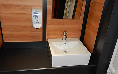 Immaculate modern washroom facilities